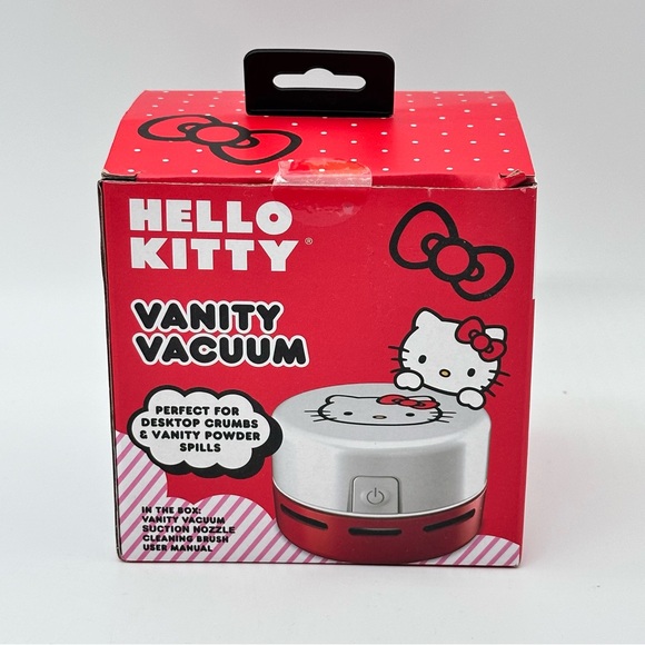 Sanrio Hello Kitty Mini Compact Vanity Vacuum Cleaner - Picture 3 of 5
